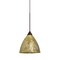 Besa Lighting Eve Cord Pendant, Stone Gold Foil, Bronze Finish, 1x50W Halogen 1XT-EVEGS-BR - alternate 1